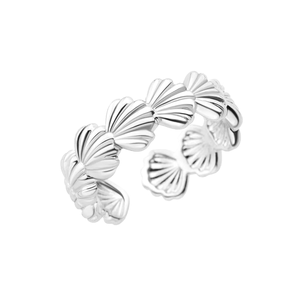 316L Stainless Steel Rings for Women Gold Color Never Fade Luxury Classic Rings Adjustable Rock Ring Aesthetic Jewelry Gift