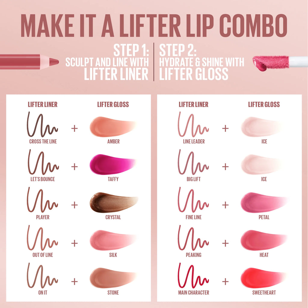 Lifter Gloss Lip Glosses Makeup with Hyaluronic Acid, Moon