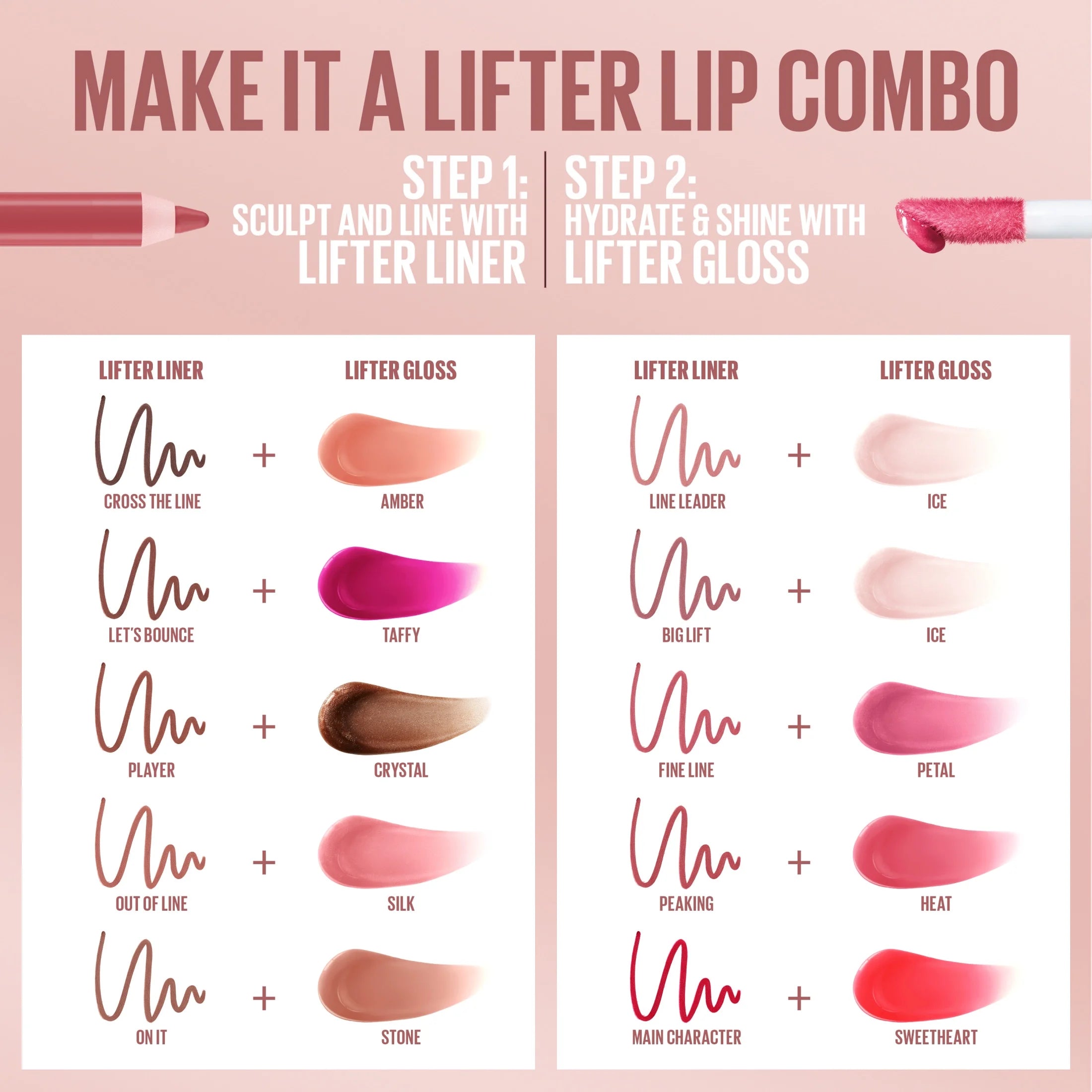 Lifter Gloss Lip Glosses Makeup with Hyaluronic Acid, Moon