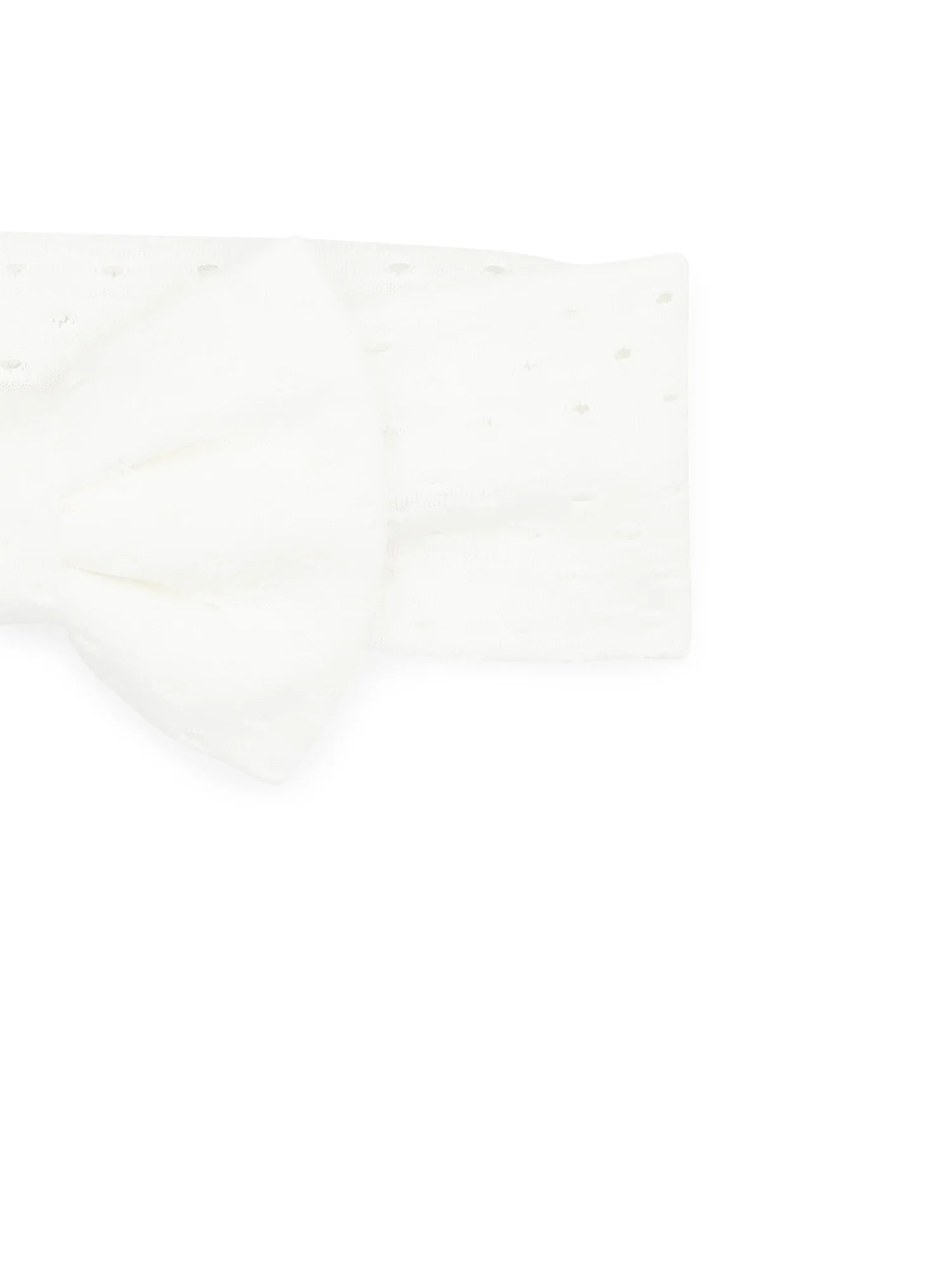 Newborn and Baby Girls Eyelet Bow Head Wrap