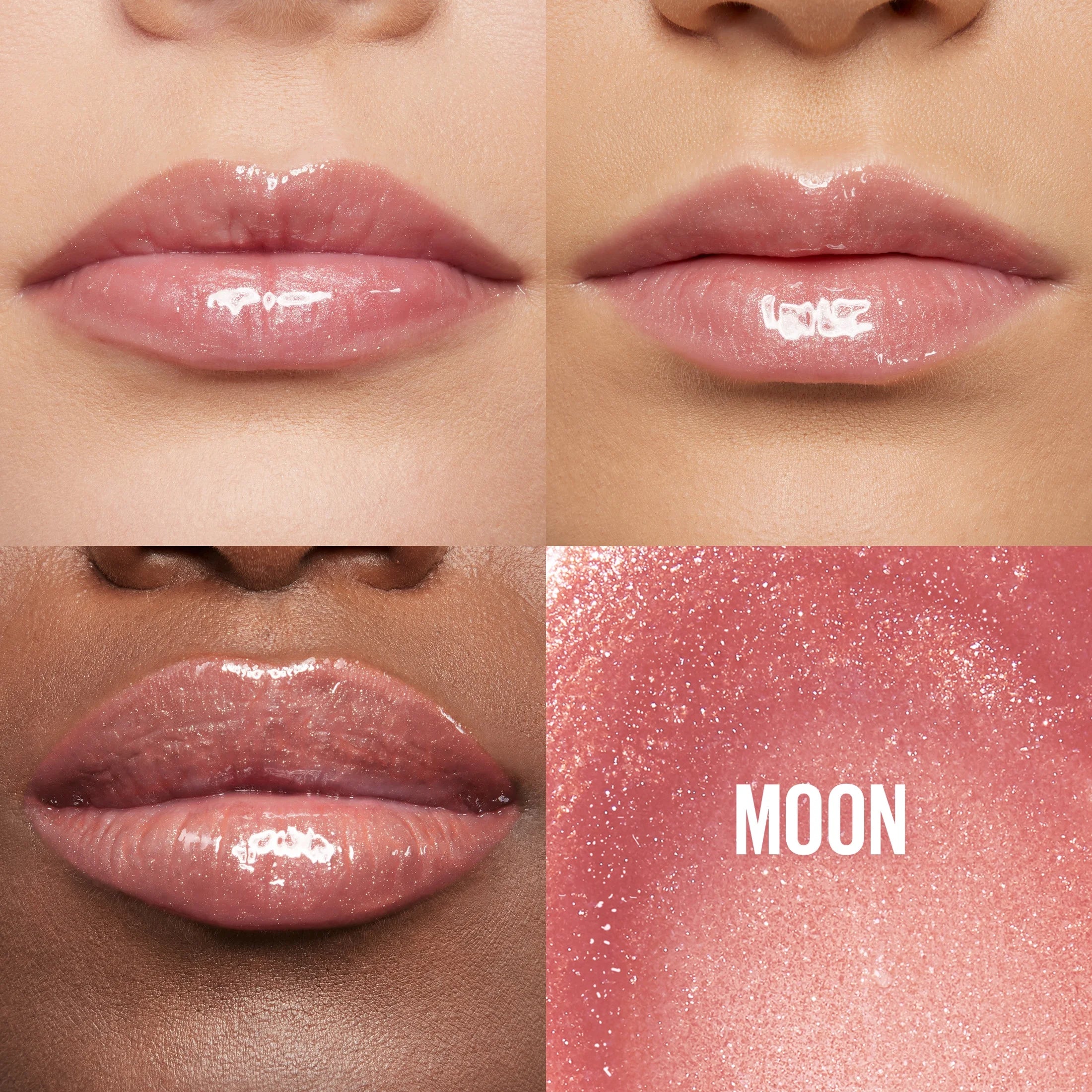 Lifter Gloss Lip Glosses Makeup with Hyaluronic Acid, Moon