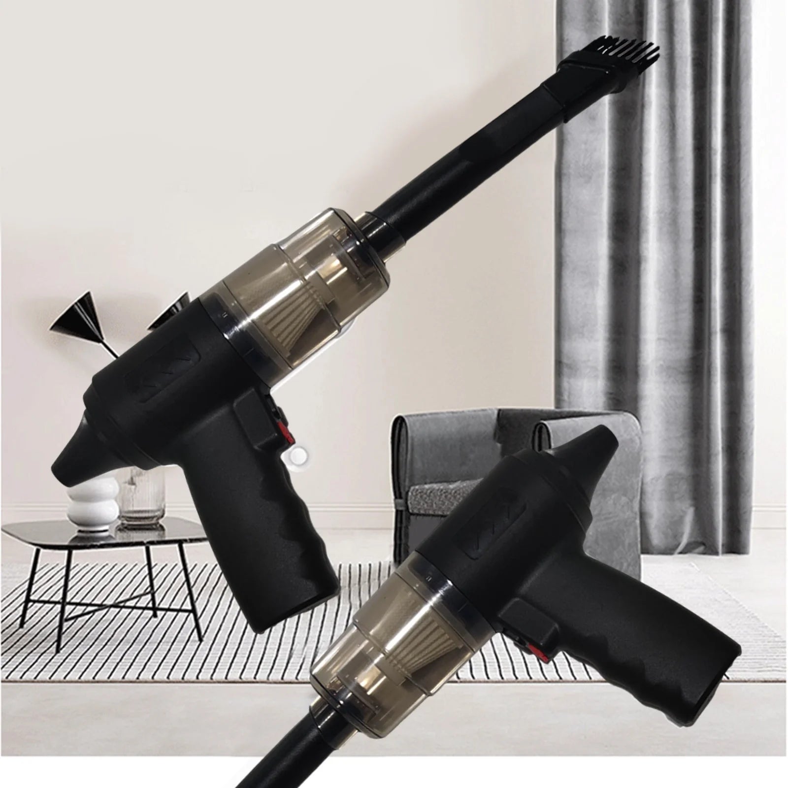 Cordless Handheld Car Mini Vacuum Cleaner, 120W Powerful Suction Small Car Vacuum Cleaner, Mini Dusts Buster with USB Portable Vacuum Cleaner, Gift