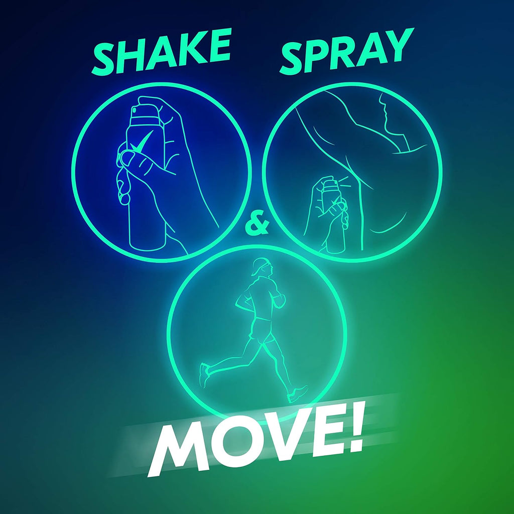 Men Antiperspirant Deodorant Dry Spray Coconut & Mint 3 Count 72Hr Sweat and Odor Protection  for Men 3.8 Oz