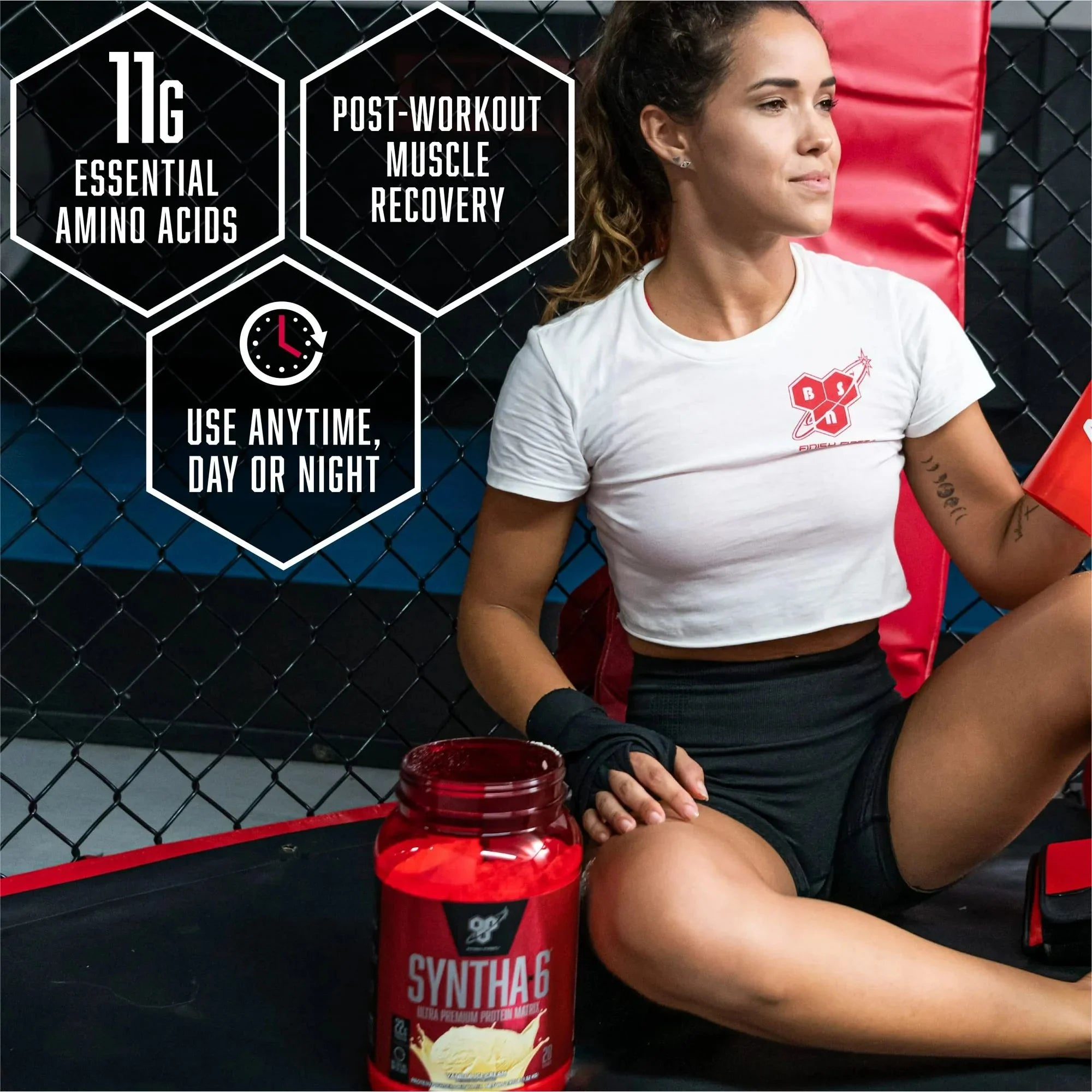 SYNTHA-6 Edge Protein Powder, Vanilla Protein Powder with Hydrolyzed Whey, Micellar Casein, Milk Protein Isolate, Low Sugar, 24G Protein, Vanilla Milkshake, 28 Servings