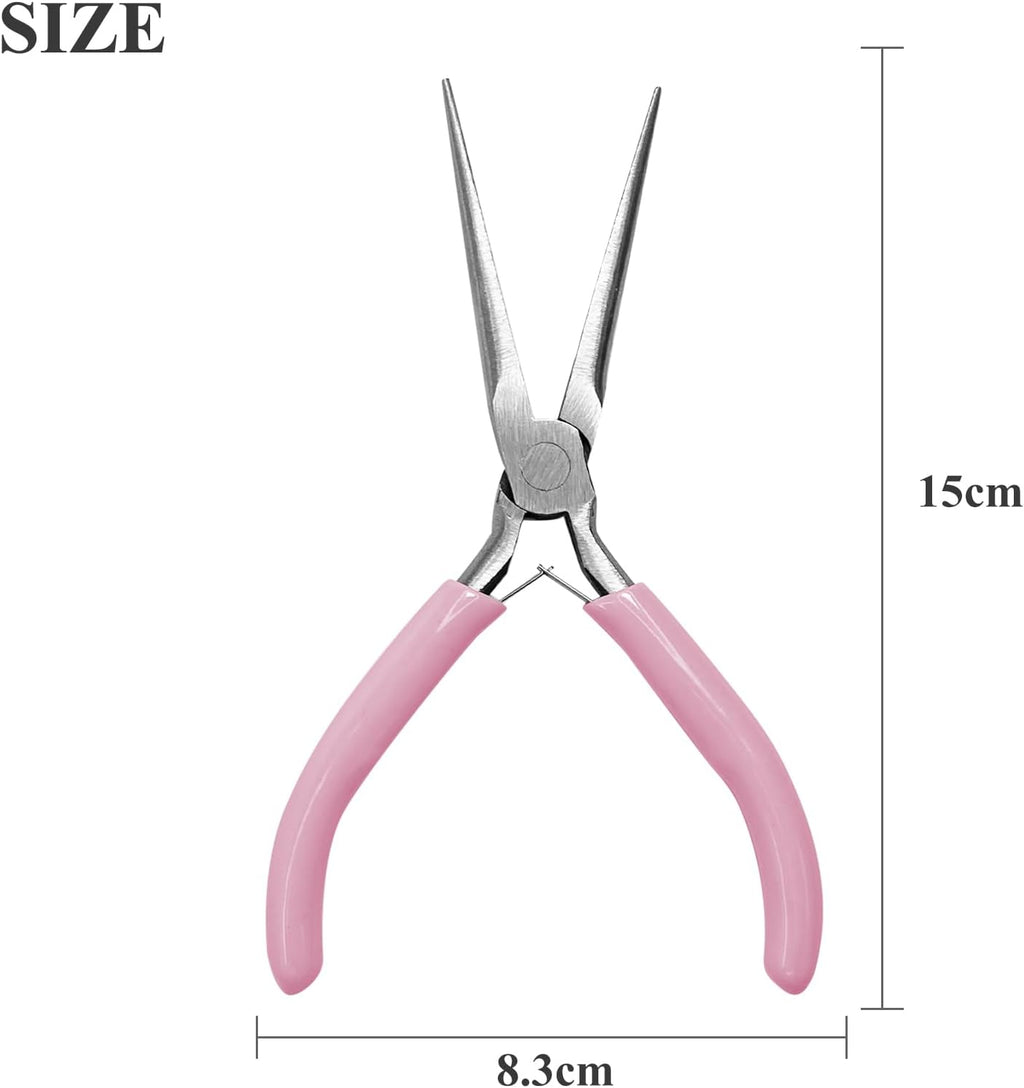 Acrylic UV Gel Tips Sculpture Tweezers Clip Nail Pincher Nipper Nail Form Kit Set, Stainless Steel Nail Shaping Tweezers C Curve Nail Art Tools for Manicure, Pedicure(Hj-Nat246)